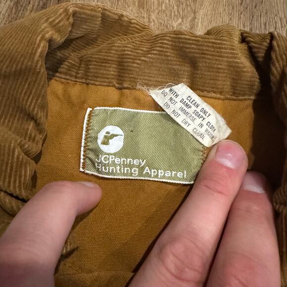 Vintage JC Penney Hunting Apparel Duck Camo jacket USA mens 47/48 Chest Coat - Picture 4 of 6